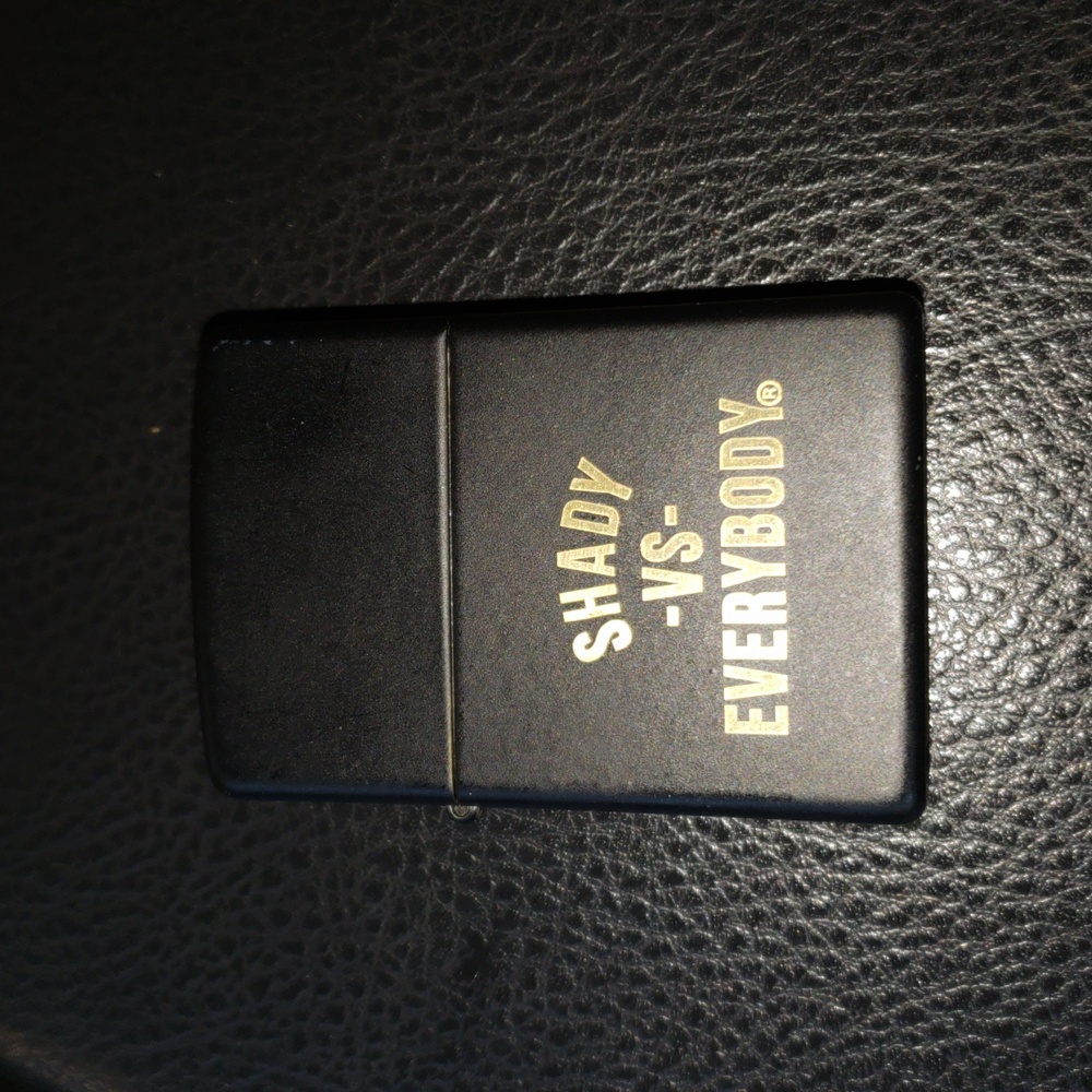 Eminem SHADY VS EVERYBODY Zippo Lighter New! Authentic! Rare!